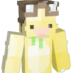 Pandachine Minecraft avatar bust