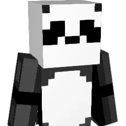 Pandaheimer Minecraft avatar bust