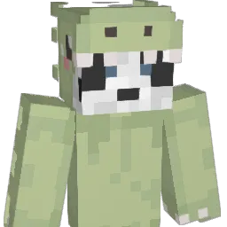 PandapawssJS Minecraft avatar bust