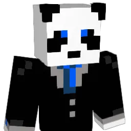Pandapost Minecraft avatar bust