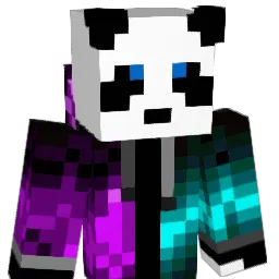 Pandazerk Minecraft avatar bust