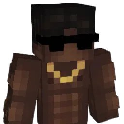 Pandillero Minecraft avatar bust