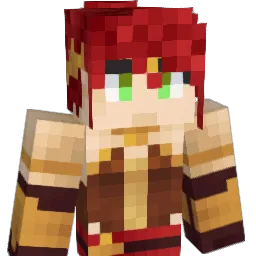 PandoraBlood Minecraft avatar bust