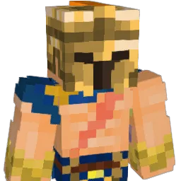 Panth3on Minecraft avatar bust