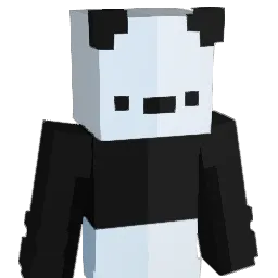 PantsOnPanda Minecraft avatar bust