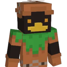 PapaBollozos Minecraft avatar bust