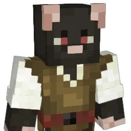 PapayaPuppet Minecraft avatar bust