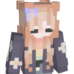 Papayaful Minecraft avatar bust