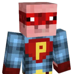 PapreT Minecraft avatar bust