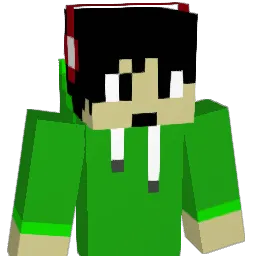 Papricorn Minecraft avatar bust