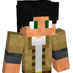 Paradazz Minecraft avatar bust