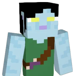 ParanormalWitch Minecraft avatar bust