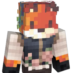 PardoxFox Minecraft avatar bust