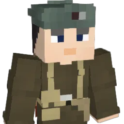 ParkerRebel Minecraft avatar bust