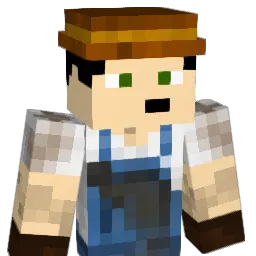 Parkuman Minecraft avatar bust