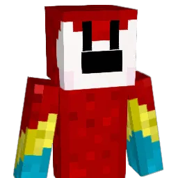 ParrotPirate Minecraft avatar bust