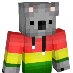 PartyPark Minecraft avatar bust