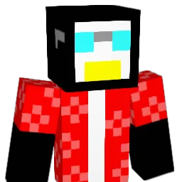 PartyPinguin Minecraft avatar bust