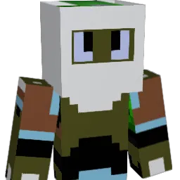 PartyPuddin Minecraft avatar bust