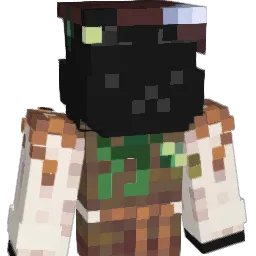 Pascifism Minecraft avatar bust