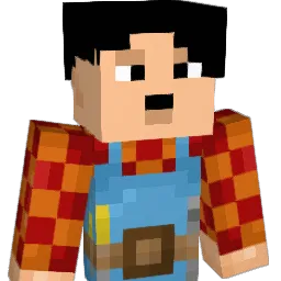 Paslak Minecraft avatar bust