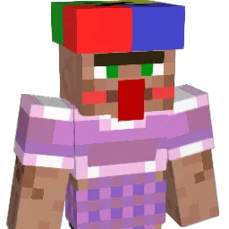 Paspalhao Minecraft avatar bust