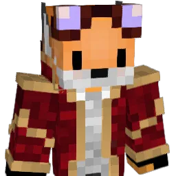 PaulWhitefox Minecraft avatar bust
