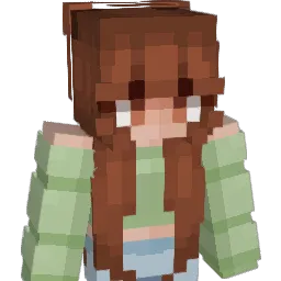 Pauline01 Minecraft avatar bust