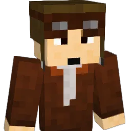Paulner Minecraft avatar bust