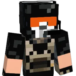Pauste Minecraft avatar bust