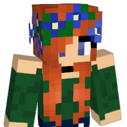 Pawdia Minecraft avatar bust