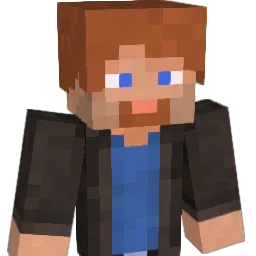 PeMan Minecraft avatar bust