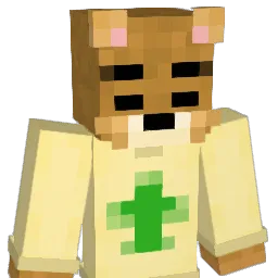 Peaachyal Minecraft avatar bust