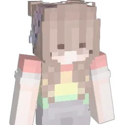 PeachBuy Minecraft avatar bust