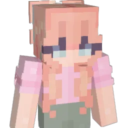 PeachLizzie Minecraft avatar bust