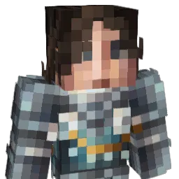 PeachLova Minecraft avatar bust