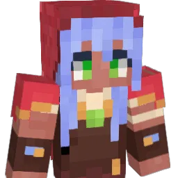 PeachSpace Minecraft avatar bust