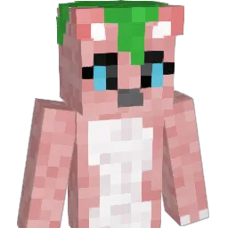 PeachWoof Minecraft avatar bust