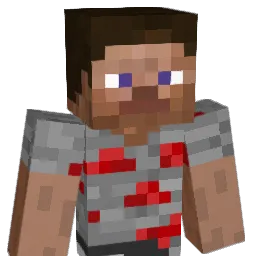 Peachrock Minecraft avatar bust