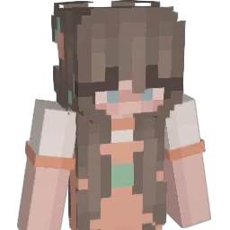 PeachyStar Minecraft avatar bust