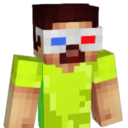 Peadsy Minecraft avatar bust