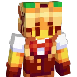 PeanutBazinga Minecraft avatar bust
