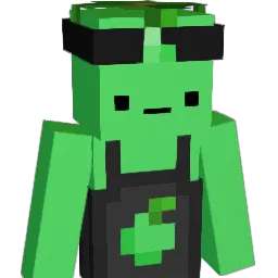 PearFest Minecraft avatar bust