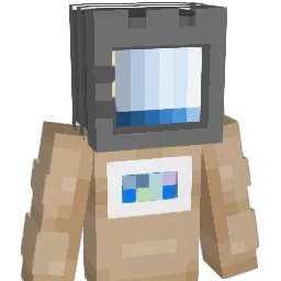 Pearlyjo Minecraft avatar bust