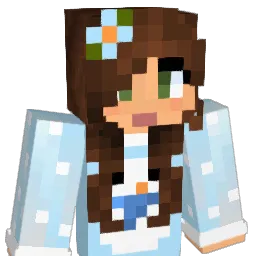 Pebbelina Minecraft avatar bust