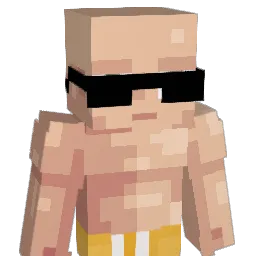 Pebe Minecraft avatar bust