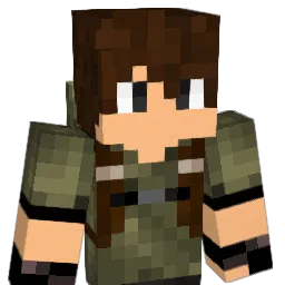 Pedr04s Minecraft avatar bust