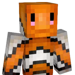 Peelin Minecraft avatar bust