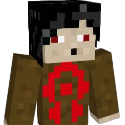 Pendent Minecraft avatar bust