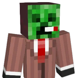 Peng Minecraft avatar bust